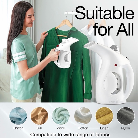 Kensie Handheld Garment Steamer - Picture 12 of 13